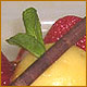 ]| Plated.Dessert.Rhubarb.Financier |[